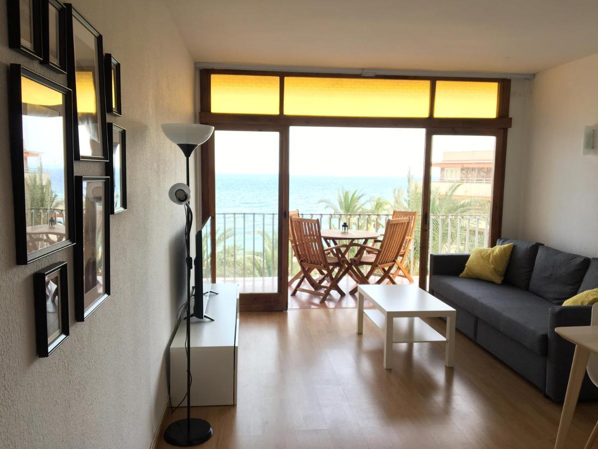 Apartamento Con Vistas Al Mar. Primera Linea De Playa. Aguadulce  Exterior foto